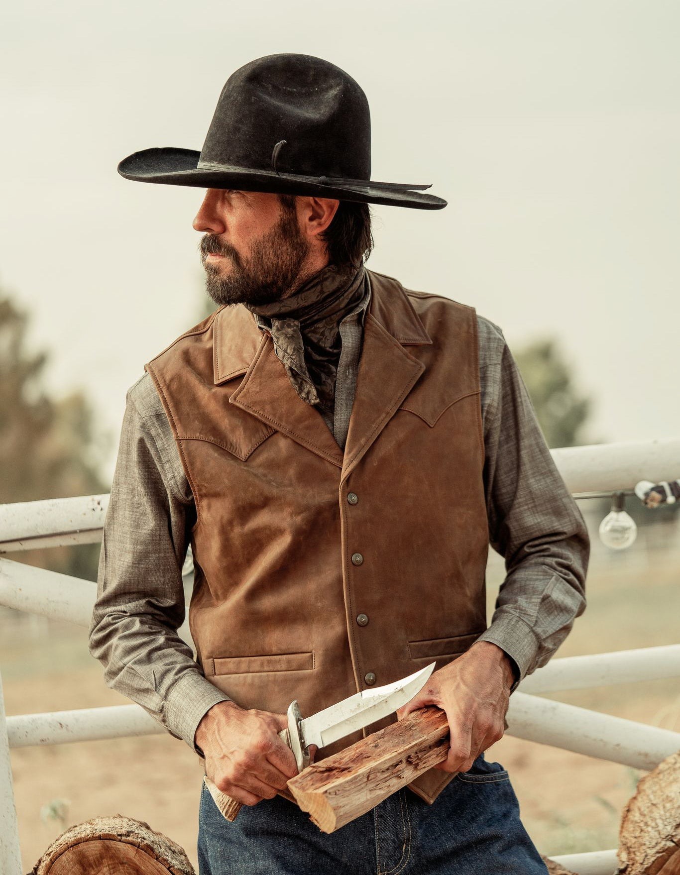 Wild West Inspired: The Cultural Significance of the Western Leather Biker Vest