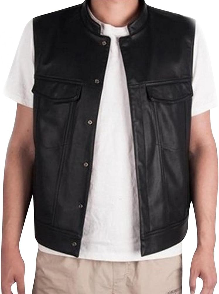 The Big and Tall Leather Biker Vest: A Comprehensive Guide